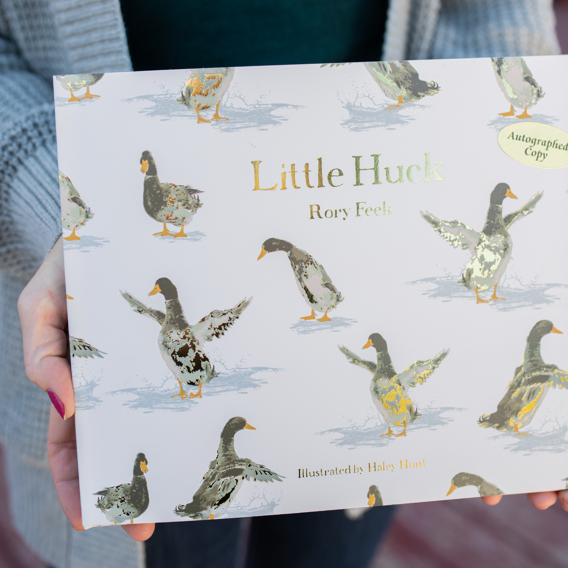 Autographed Copy of Little Huck
