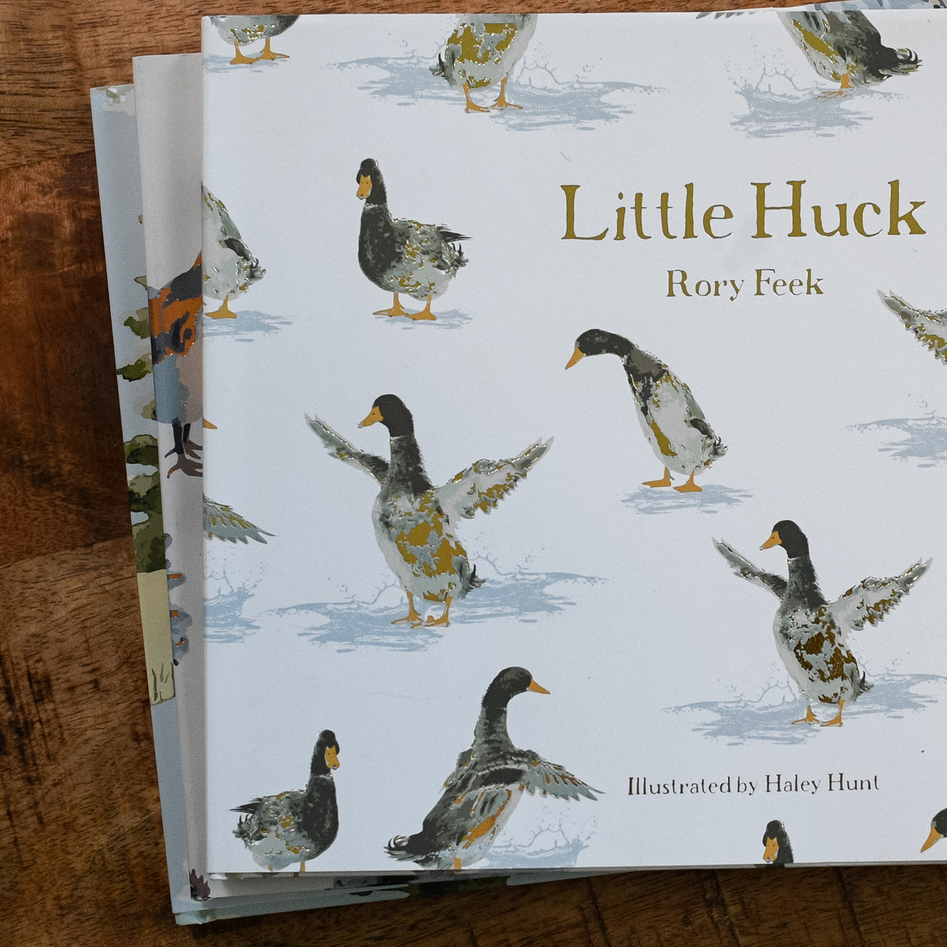 Autographed Copy of Little Huck