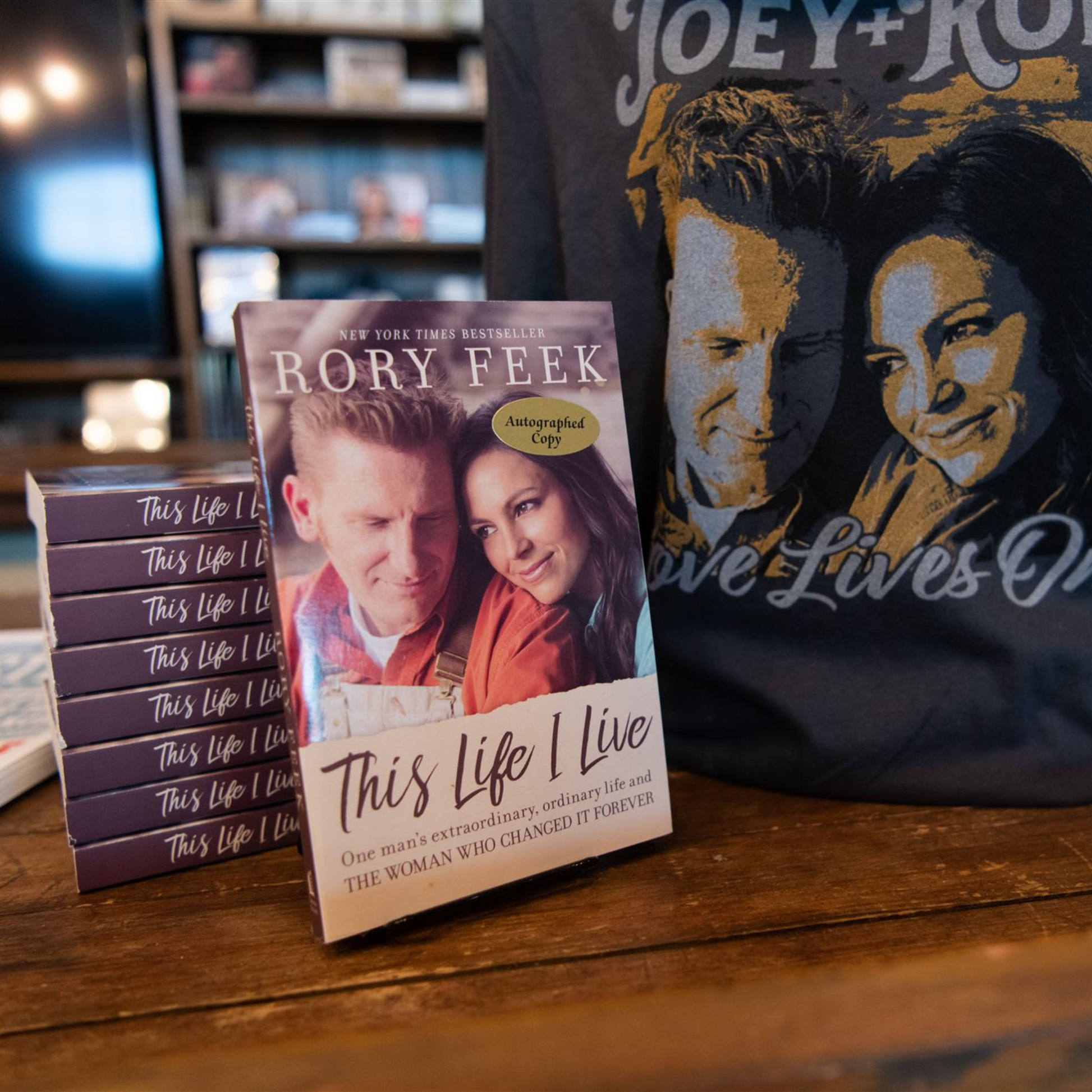 Autographed This Life I Live (Paperback book)