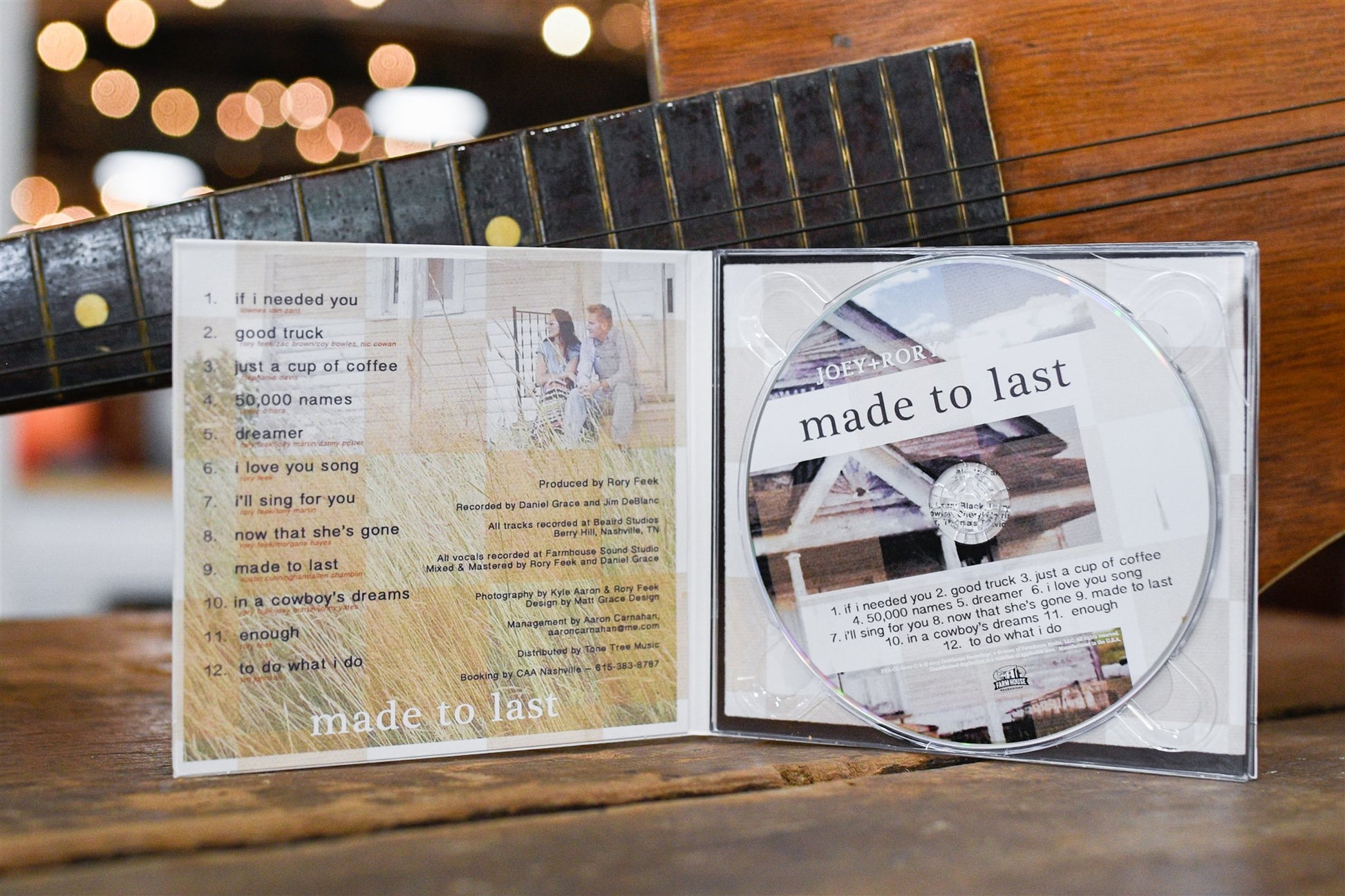 Joey+Rory Made to Last CD